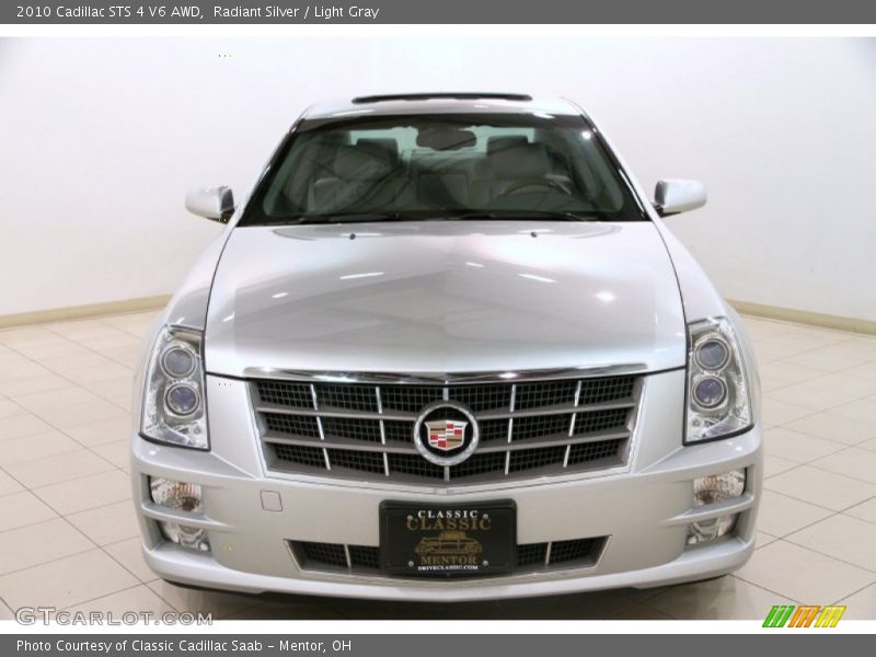 Radiant Silver / Light Gray 2010 Cadillac STS 4 V6 AWD