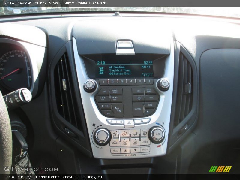 Summit White / Jet Black 2014 Chevrolet Equinox LS AWD