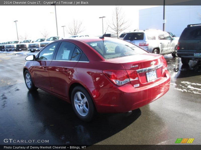 Crystal Red Tintcoat / Jet Black 2014 Chevrolet Cruze LT