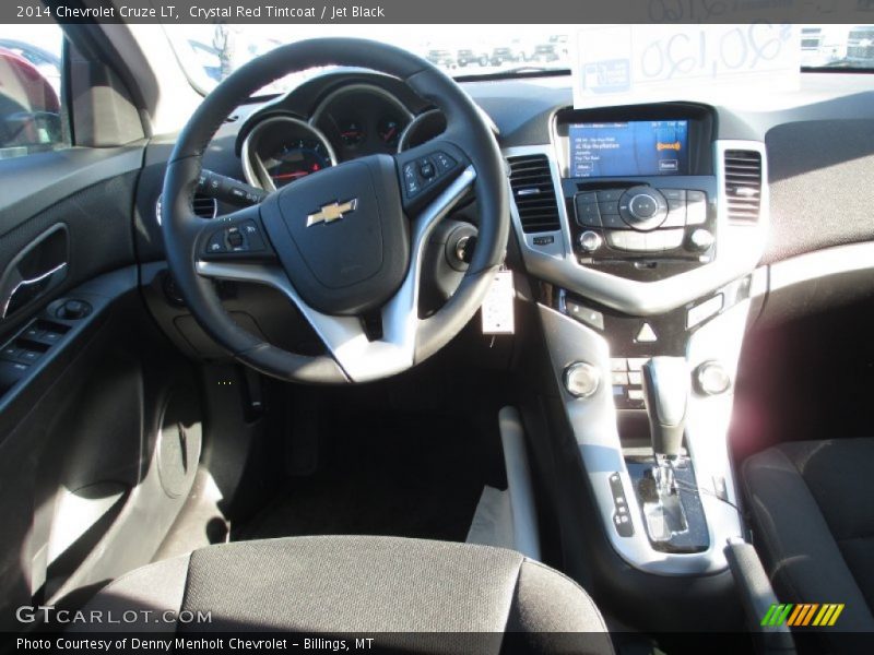 Crystal Red Tintcoat / Jet Black 2014 Chevrolet Cruze LT