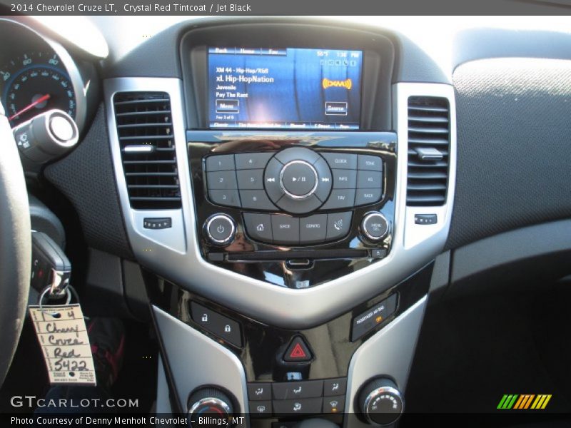Crystal Red Tintcoat / Jet Black 2014 Chevrolet Cruze LT