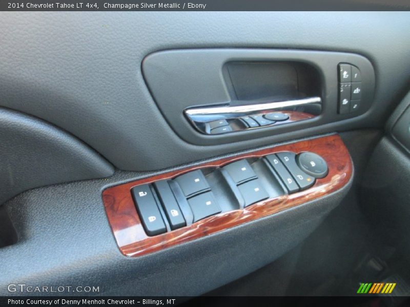 Champagne Silver Metallic / Ebony 2014 Chevrolet Tahoe LT 4x4