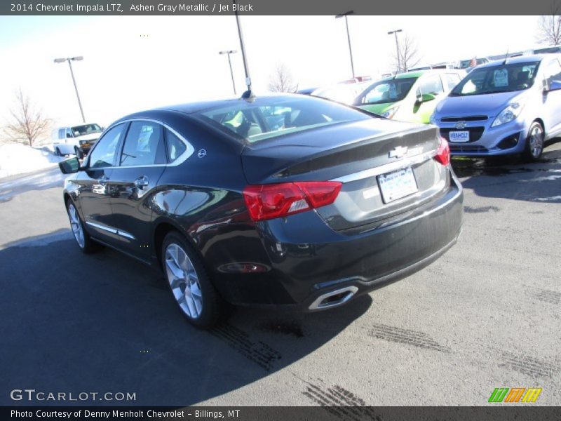 Ashen Gray Metallic / Jet Black 2014 Chevrolet Impala LTZ