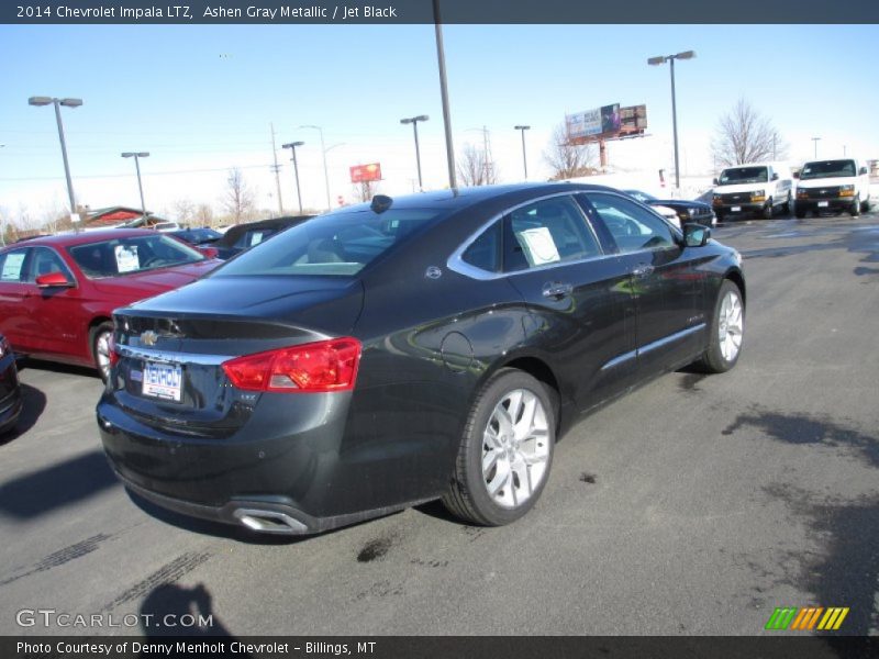 Ashen Gray Metallic / Jet Black 2014 Chevrolet Impala LTZ
