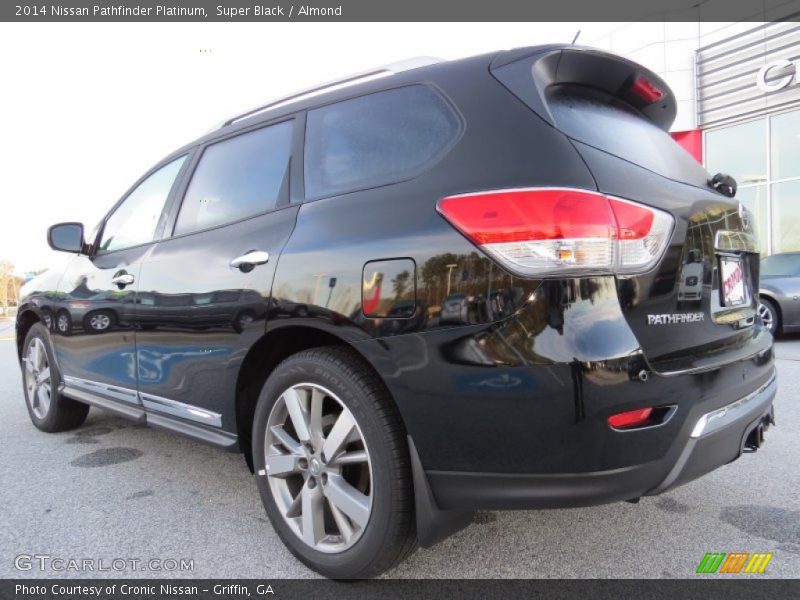 Super Black / Almond 2014 Nissan Pathfinder Platinum
