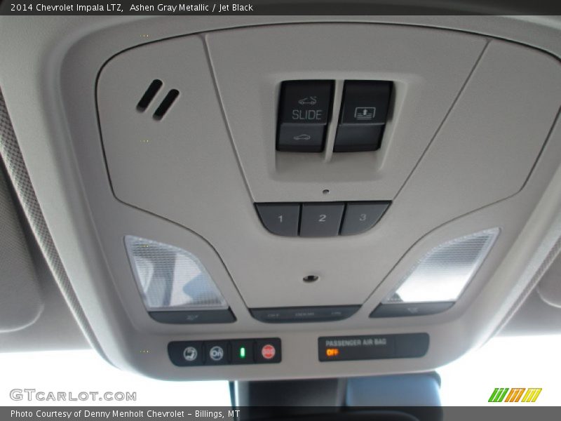 Ashen Gray Metallic / Jet Black 2014 Chevrolet Impala LTZ