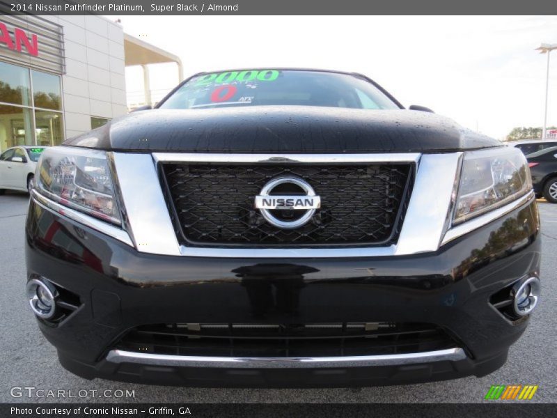 Super Black / Almond 2014 Nissan Pathfinder Platinum