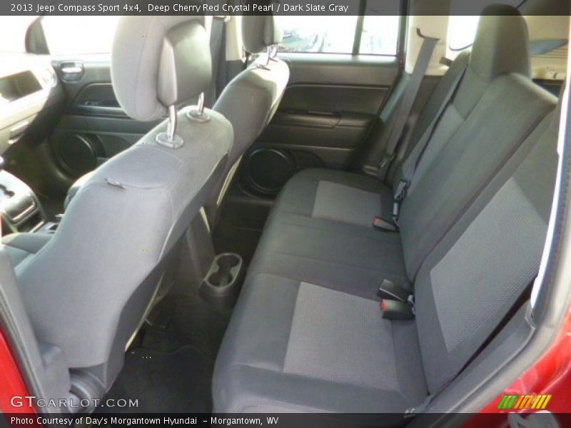 Deep Cherry Red Crystal Pearl / Dark Slate Gray 2013 Jeep Compass Sport 4x4