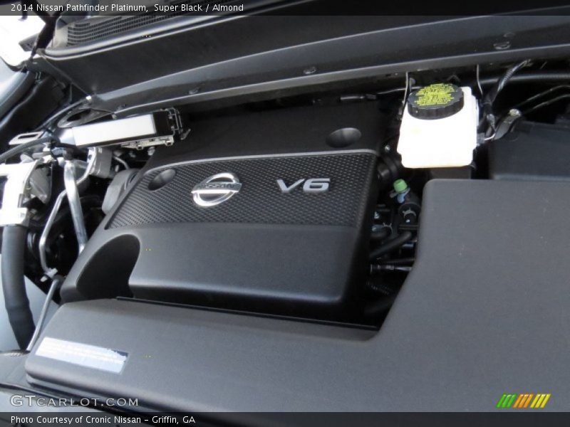Super Black / Almond 2014 Nissan Pathfinder Platinum