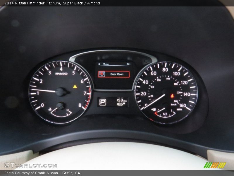 Super Black / Almond 2014 Nissan Pathfinder Platinum