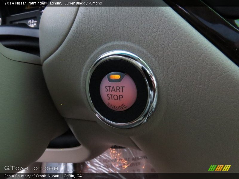 Super Black / Almond 2014 Nissan Pathfinder Platinum