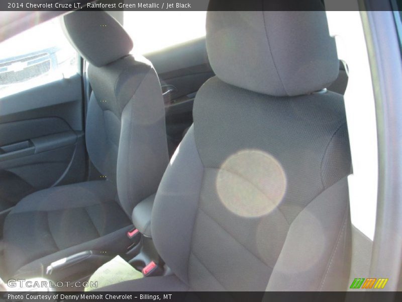 Rainforest Green Metallic / Jet Black 2014 Chevrolet Cruze LT