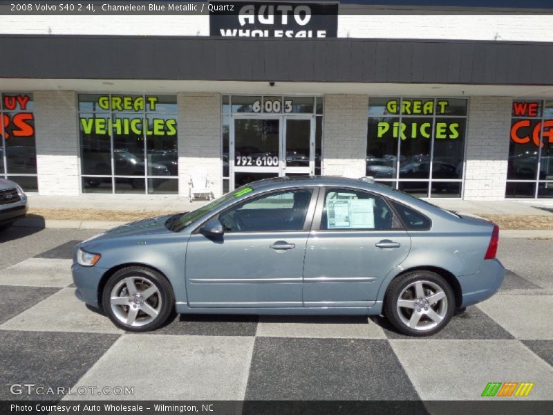 Chameleon Blue Metallic / Quartz 2008 Volvo S40 2.4i