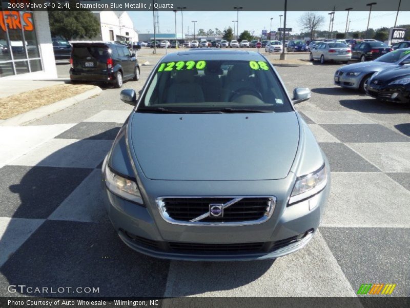 Chameleon Blue Metallic / Quartz 2008 Volvo S40 2.4i
