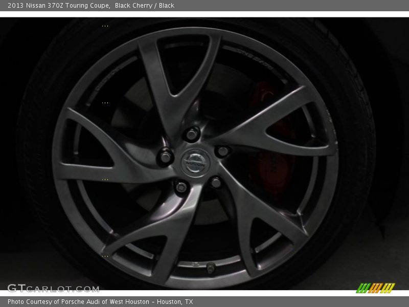 Black Cherry / Black 2013 Nissan 370Z Touring Coupe