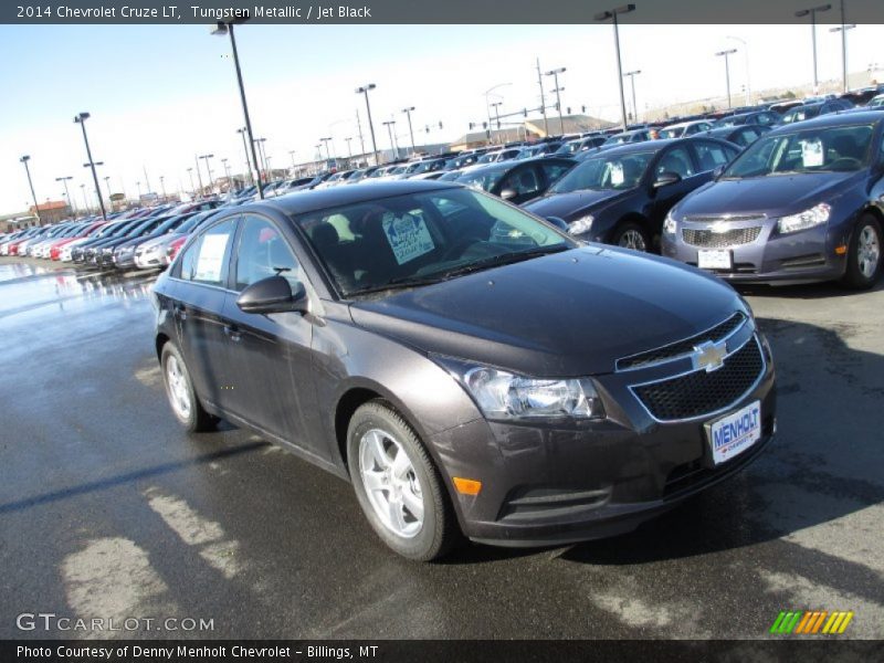 Tungsten Metallic / Jet Black 2014 Chevrolet Cruze LT