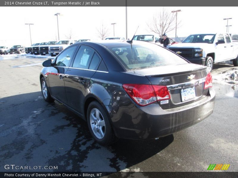 Tungsten Metallic / Jet Black 2014 Chevrolet Cruze LT