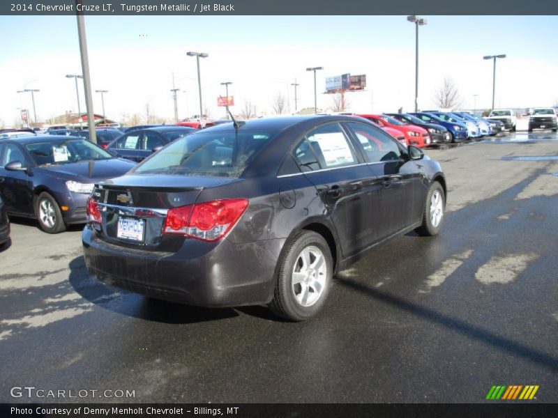 Tungsten Metallic / Jet Black 2014 Chevrolet Cruze LT