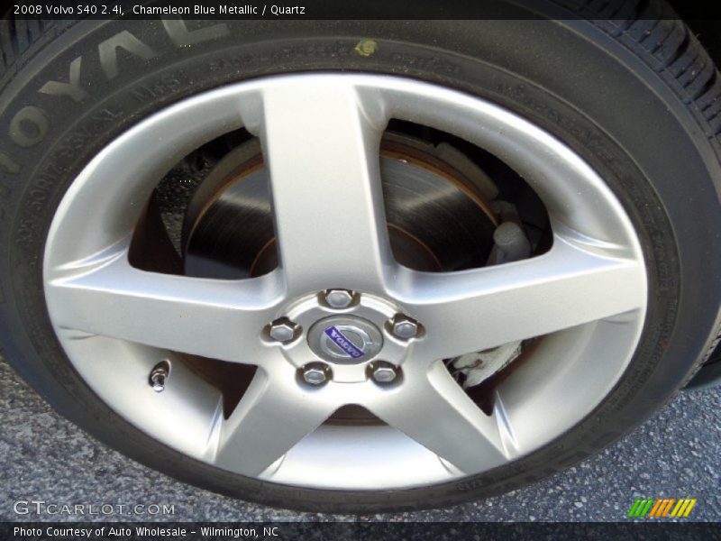 Chameleon Blue Metallic / Quartz 2008 Volvo S40 2.4i
