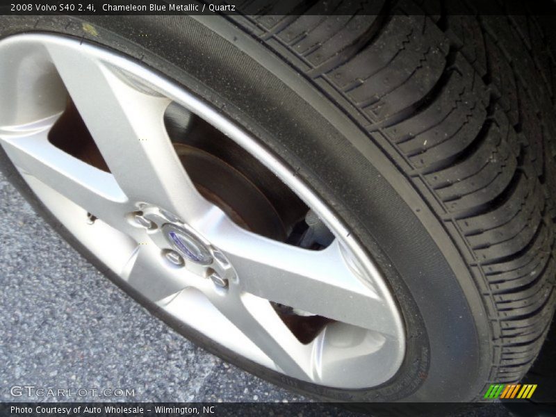 Chameleon Blue Metallic / Quartz 2008 Volvo S40 2.4i