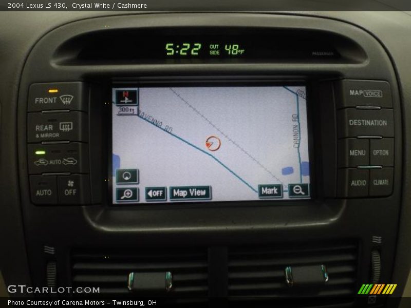 Crystal White / Cashmere 2004 Lexus LS 430