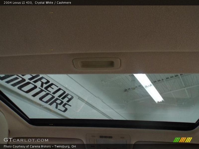 Crystal White / Cashmere 2004 Lexus LS 430