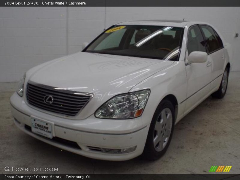 Crystal White / Cashmere 2004 Lexus LS 430