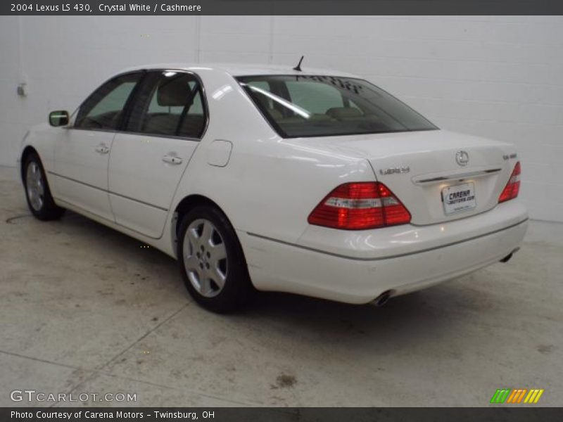 Crystal White / Cashmere 2004 Lexus LS 430