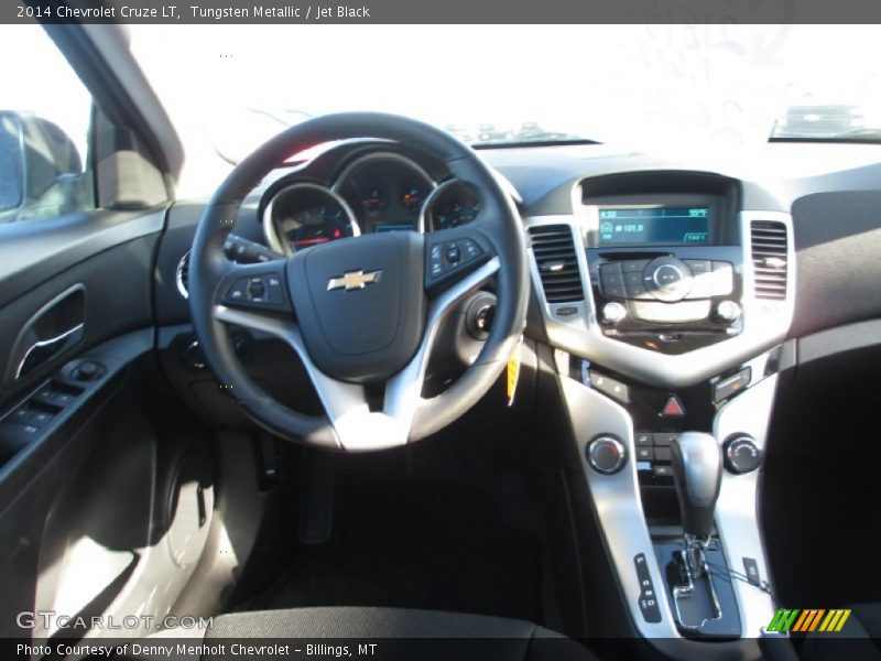 Tungsten Metallic / Jet Black 2014 Chevrolet Cruze LT