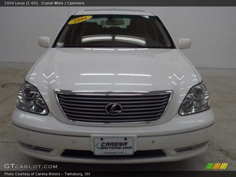 Crystal White / Cashmere 2004 Lexus LS 430