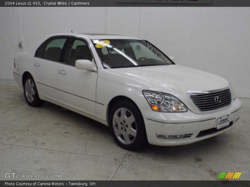 Crystal White / Cashmere 2004 Lexus LS 430