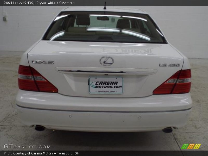Crystal White / Cashmere 2004 Lexus LS 430