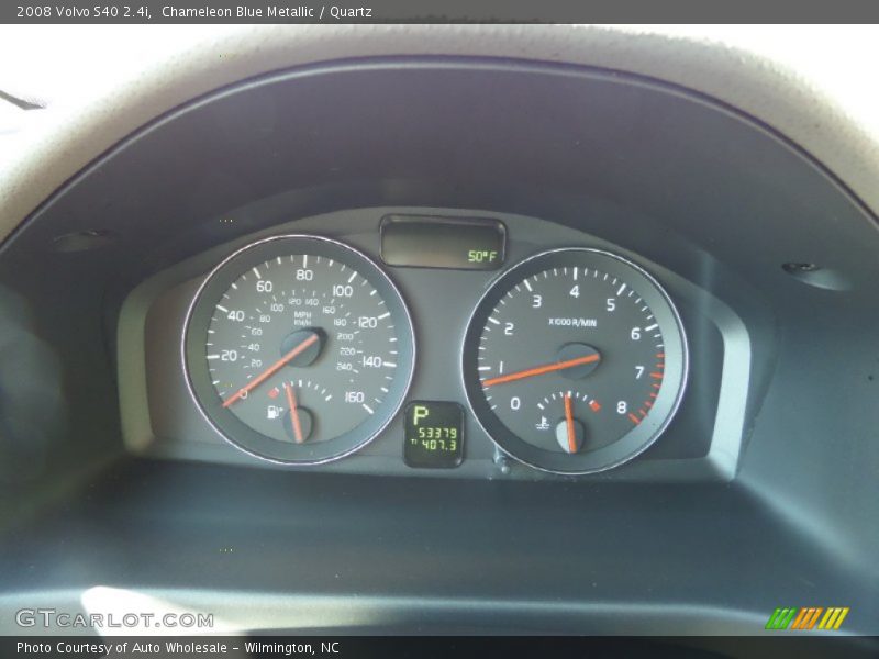 Chameleon Blue Metallic / Quartz 2008 Volvo S40 2.4i