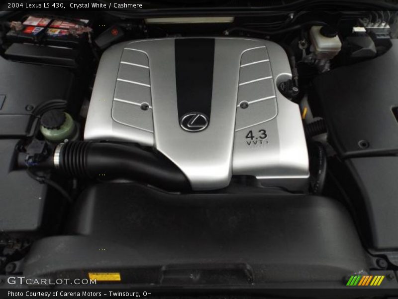Crystal White / Cashmere 2004 Lexus LS 430