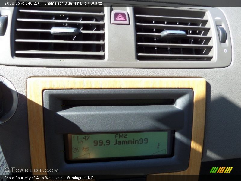 Chameleon Blue Metallic / Quartz 2008 Volvo S40 2.4i