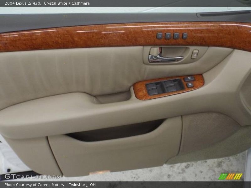 Crystal White / Cashmere 2004 Lexus LS 430