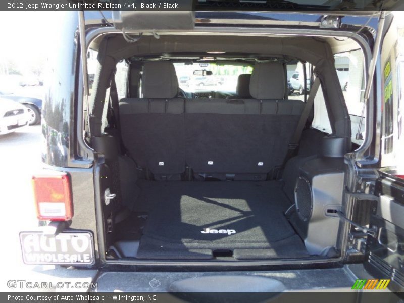 Black / Black 2012 Jeep Wrangler Unlimited Rubicon 4x4