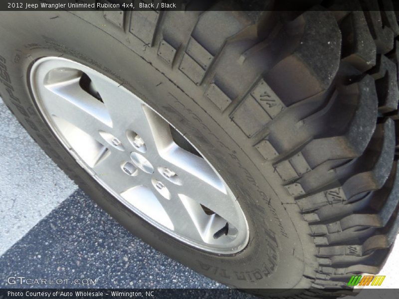 Black / Black 2012 Jeep Wrangler Unlimited Rubicon 4x4