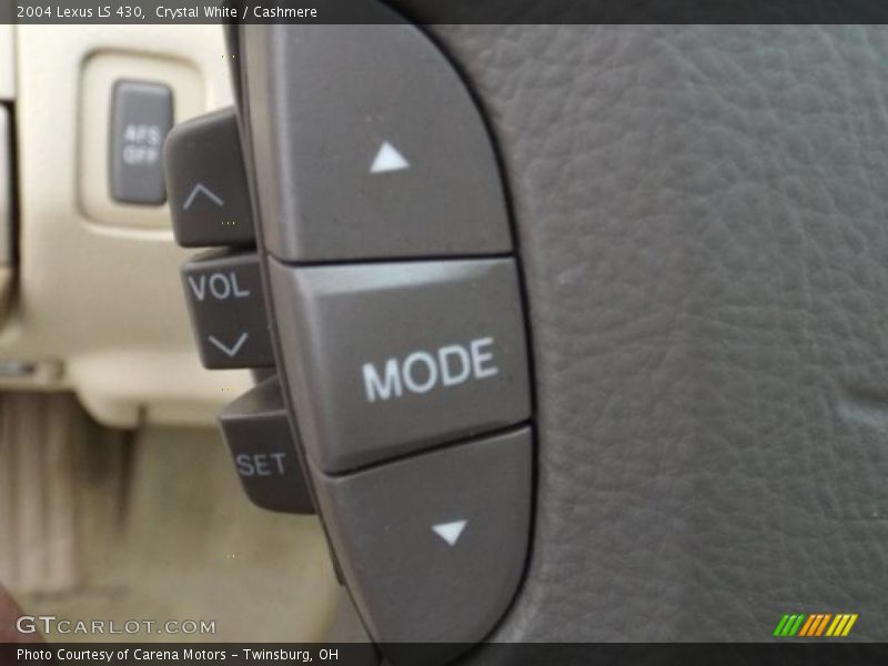 Crystal White / Cashmere 2004 Lexus LS 430