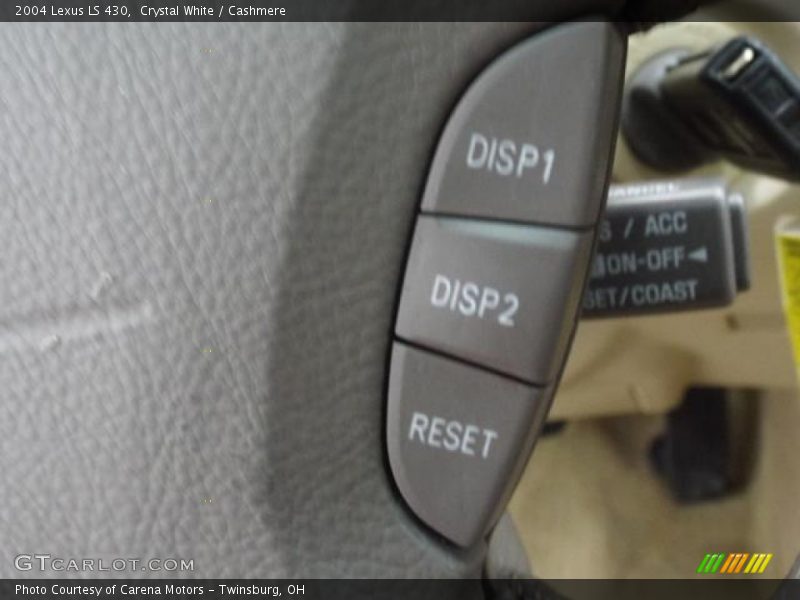 Crystal White / Cashmere 2004 Lexus LS 430