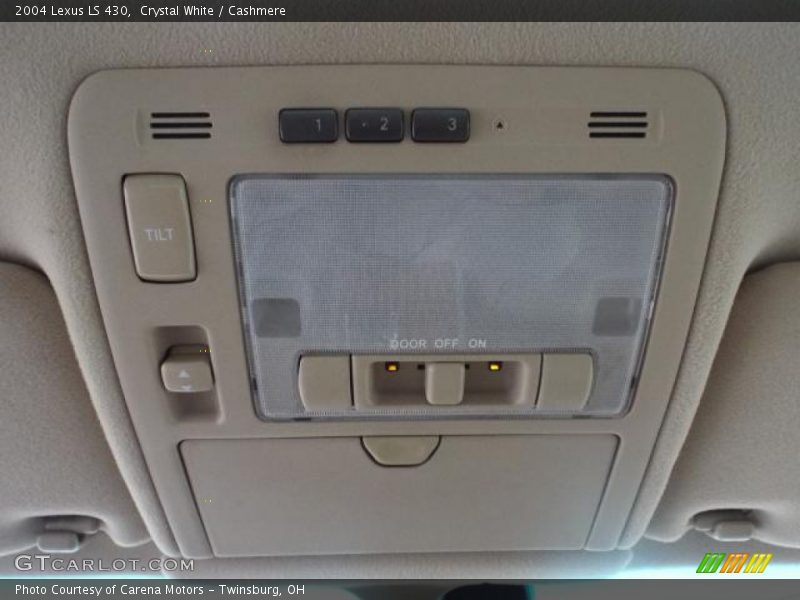 Crystal White / Cashmere 2004 Lexus LS 430