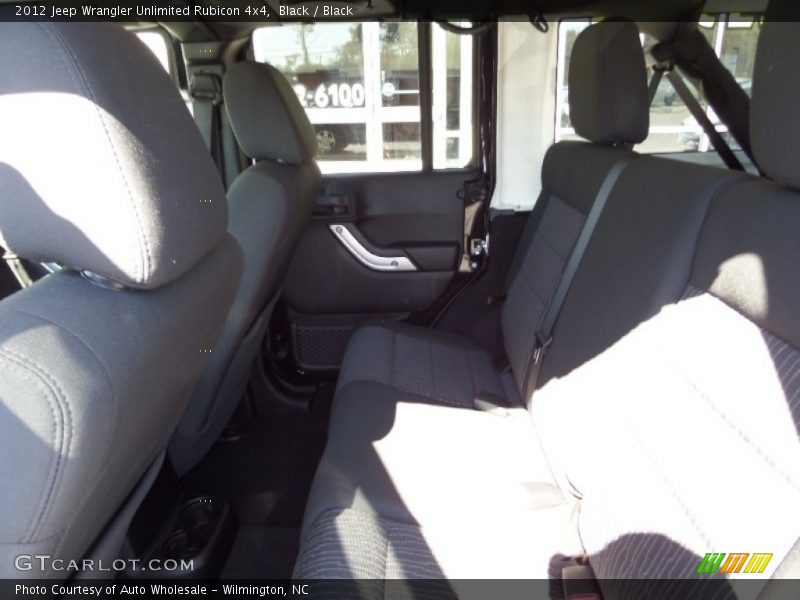 Black / Black 2012 Jeep Wrangler Unlimited Rubicon 4x4