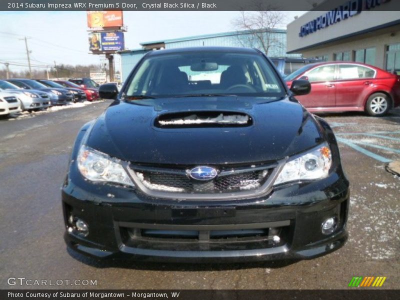 Crystal Black Silica / Black 2014 Subaru Impreza WRX Premium 5 Door