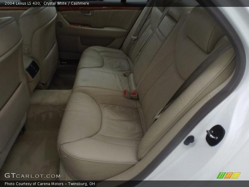 Crystal White / Cashmere 2004 Lexus LS 430
