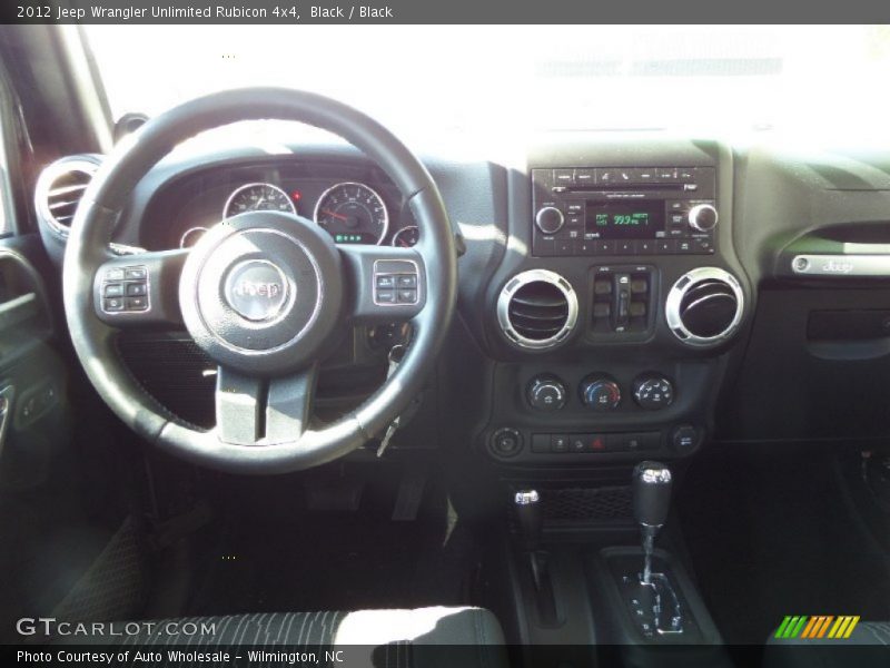 Black / Black 2012 Jeep Wrangler Unlimited Rubicon 4x4