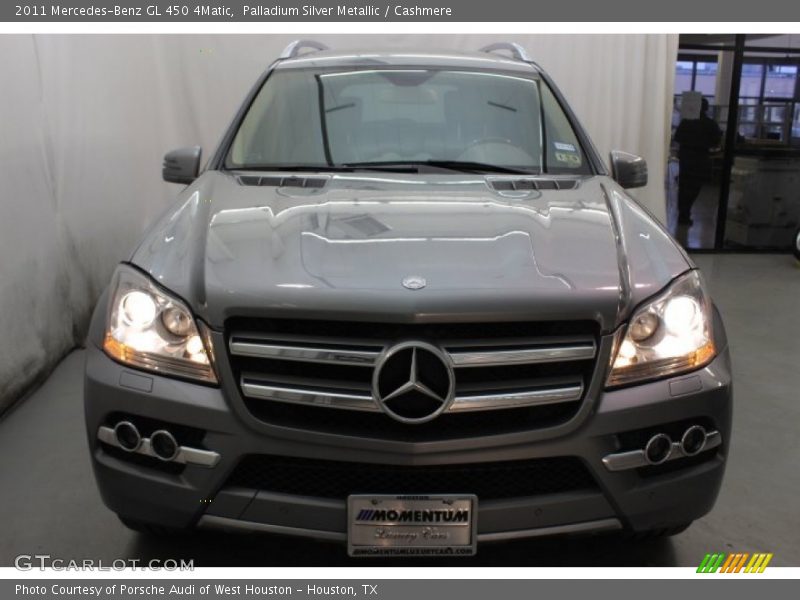 Palladium Silver Metallic / Cashmere 2011 Mercedes-Benz GL 450 4Matic
