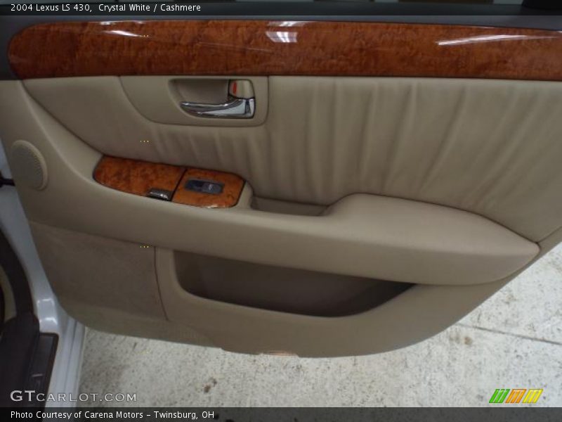 Crystal White / Cashmere 2004 Lexus LS 430