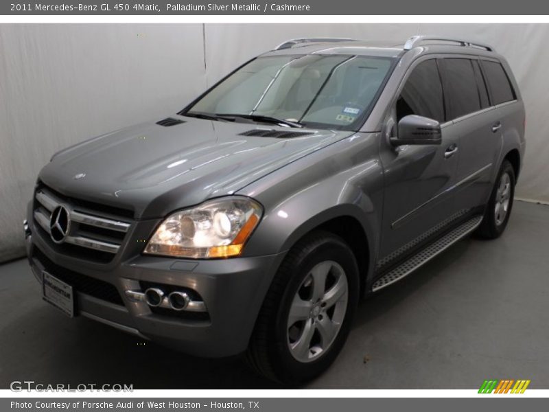 Palladium Silver Metallic / Cashmere 2011 Mercedes-Benz GL 450 4Matic