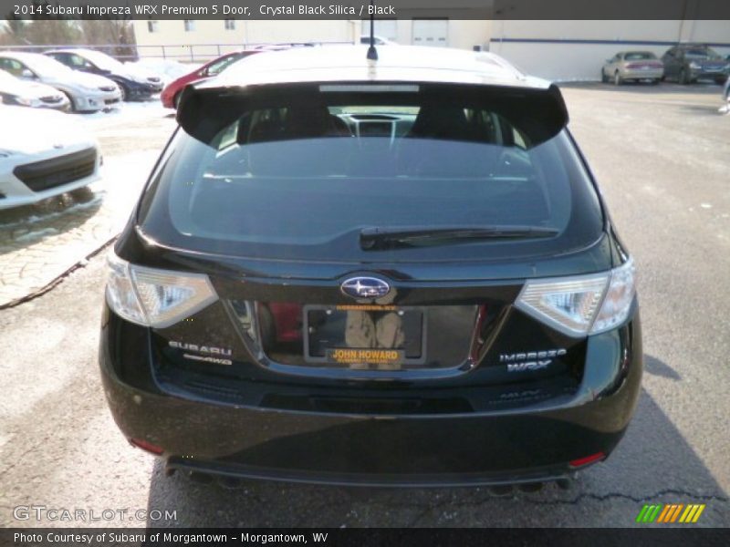 Crystal Black Silica / Black 2014 Subaru Impreza WRX Premium 5 Door