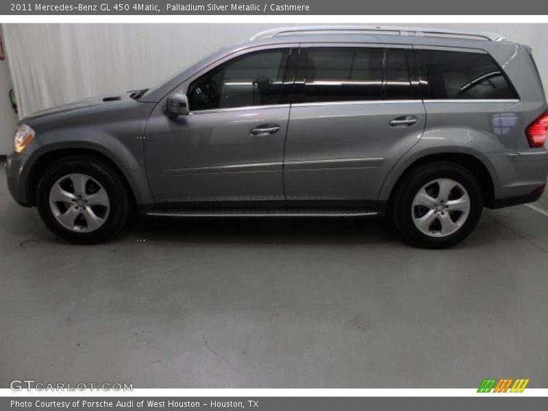 Palladium Silver Metallic / Cashmere 2011 Mercedes-Benz GL 450 4Matic